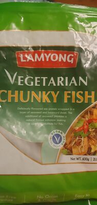 Vegetarian chunky fish