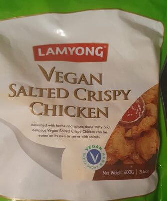 Vegan salted crispy chicken