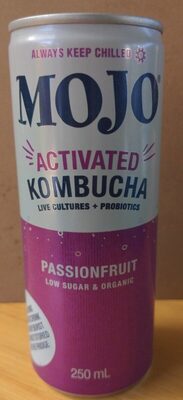 Activated Kombucha passionfruit