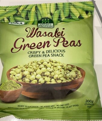 Wasabi green peas