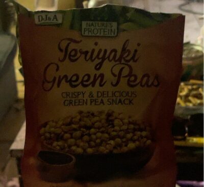 Teriyaki green peas