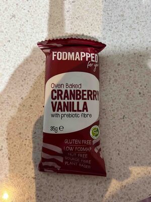 Oven Baked Cranberry Vanilla With Prebiotic Fibre
