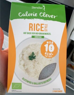 Calorie Clever Shirataki Rice Style Vegan