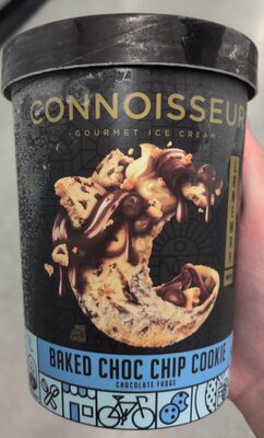 Baked Choc Chip Cookie Ice Cream