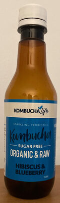 Hibiscus & Blueberry Kombucha