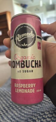 Organic Kombucha Raspberry Lemonade