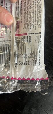 PROTEIN BURRITO CHIPOTLE CHICKEN