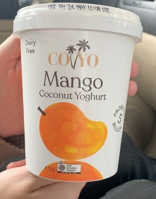 Mango coconut yogurt