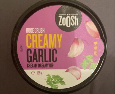 Creamy garlic dip