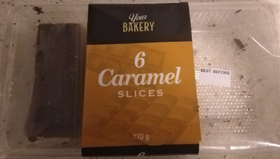 6 Caramel Slices