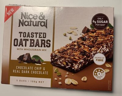 Toasted oat bars