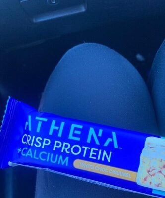 white chocolate caramel crisp protein