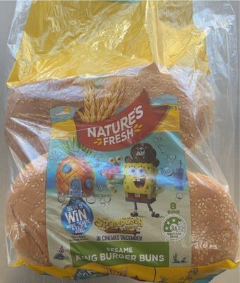 King-size sesame buns