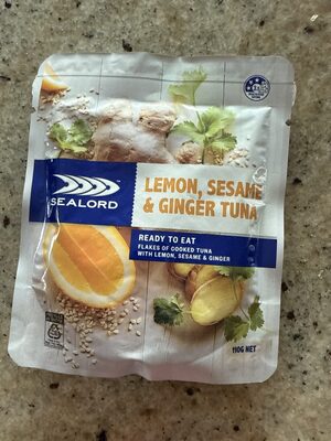 Lemon, sesame & ginger tuna