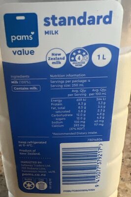 Standard Milk