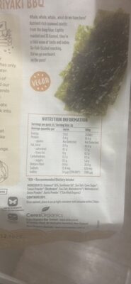 Organic Seaweed Teriyaki BBQ