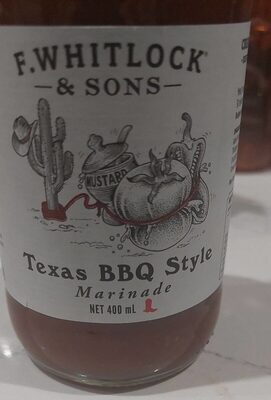 Texas BBQ style marinade