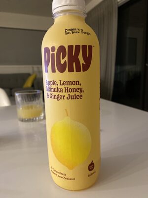 Apple Lemon Honey & Ginger Juice
