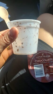 little island chocolate organic coconut ice cream