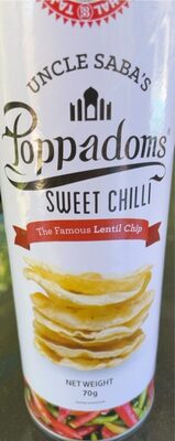 Poppadoms sweet chilli