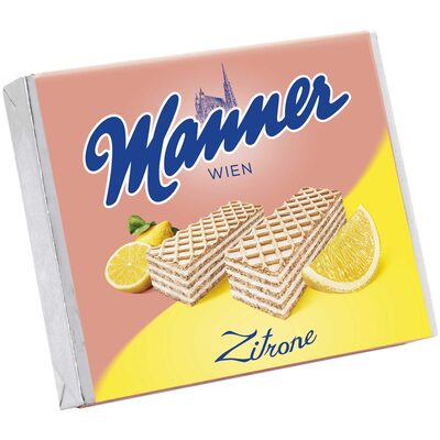Zitronen Waffeln