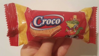 Croco Biscuiți cu cremă de cacao