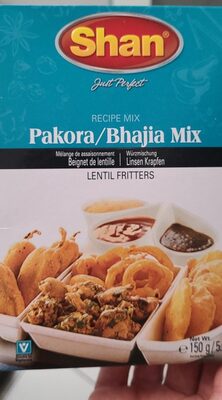 Shan RECIPE MIX PAKORA/BHAJIA MI Lentil Fritters M