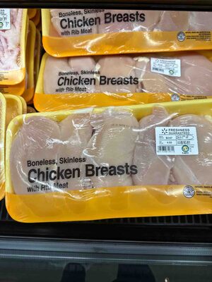 Boneless, Skinless Chicken Breasts With Rib Meat