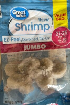 Raw Shrimp EZ-Peel & Deveined Tail-On