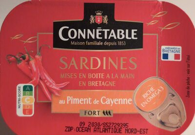 Sardines au piment de Cayenne