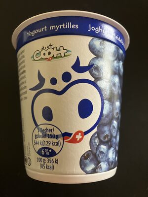 Yogourt myrtilles
