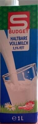 Haltbare Vollmilch