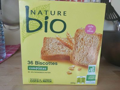 Biscottes son et germe de blé