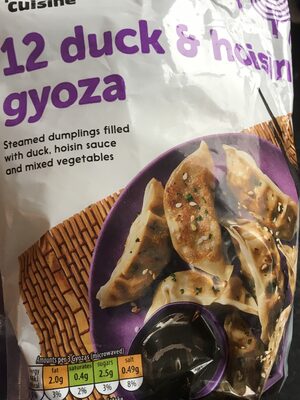 duck & hoisin gyoza