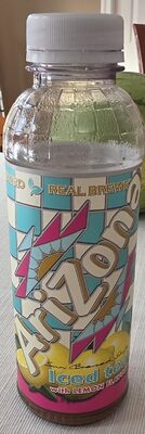 Iced tea with lemon flavor