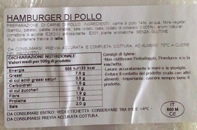 Hamburger di pollo