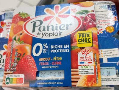 Panier yoplait