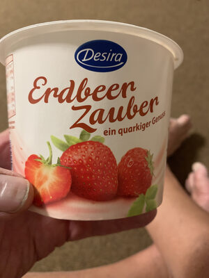 Cremiger Quarkgenuss - Erdbeere