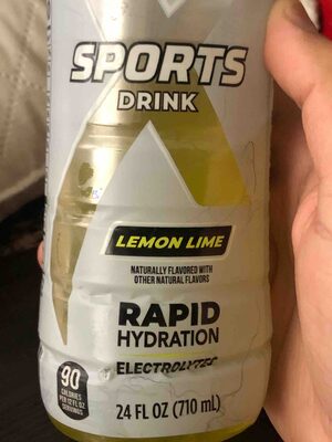 Sports Drink Lemon Lime Rapid Hydration Electrolytes