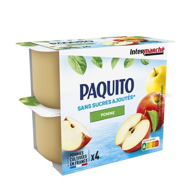 Puree de fruits pomme ssa 4x100g