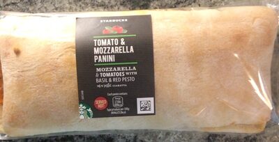 Tomato mozzarella panini