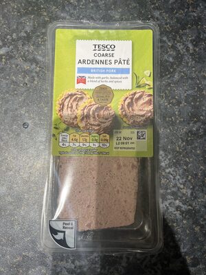 170ge TESCO  Coarse Ardennes Pate