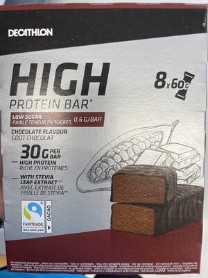 High protein bar chocolate x8