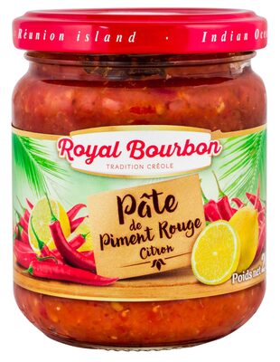 Pate de piment rouge citron