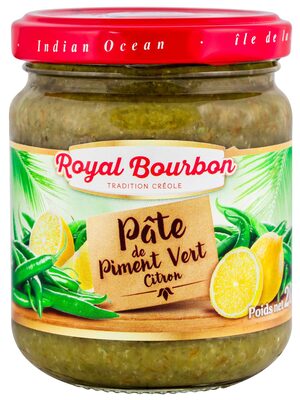 Pate de piment vert citron