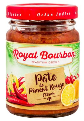 Pate de piment rouge citron