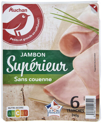 Jambon supérieur sans couenne