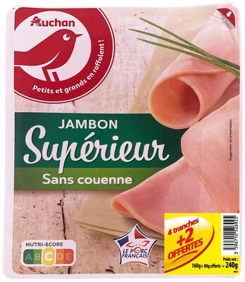 Jambon supérieur sans couenne