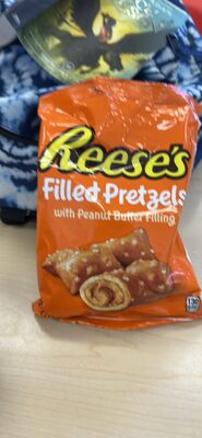 filled Pretzels with Peanut Butter Filling