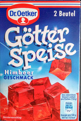 Götterspeise Himbeer & Zitrone